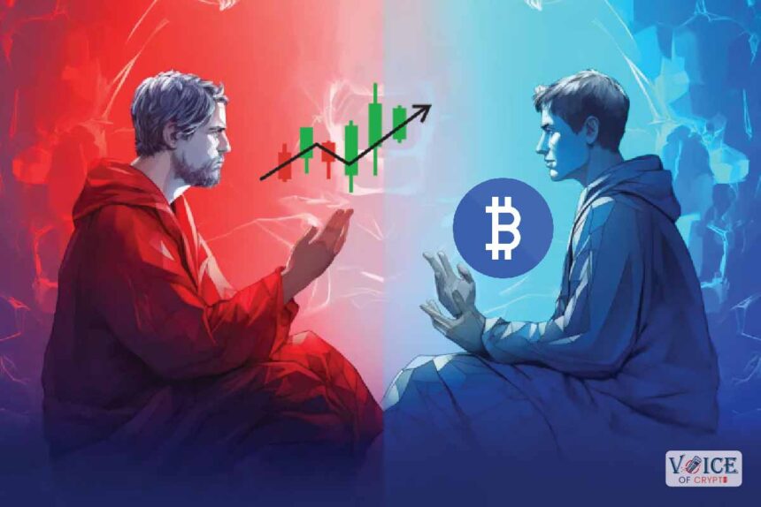 Trader vs hodler, voc