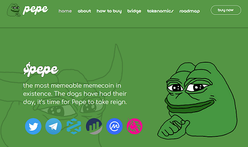 Pepe website
