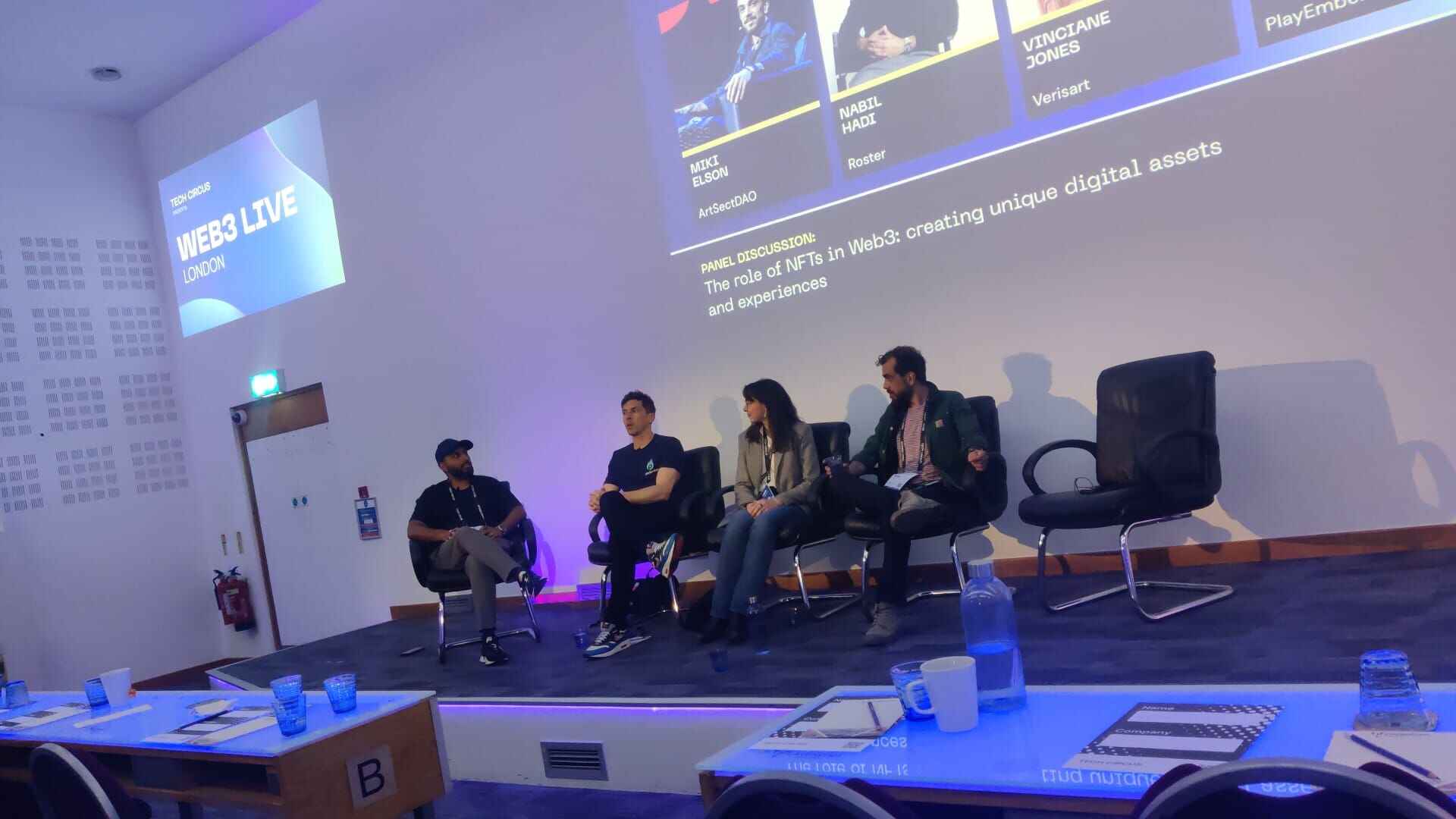 Panel discussions at the event