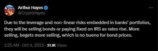 A vicious cycle of us bond selling is about to take place