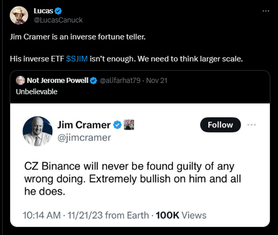 Cramer as a popular internet meme