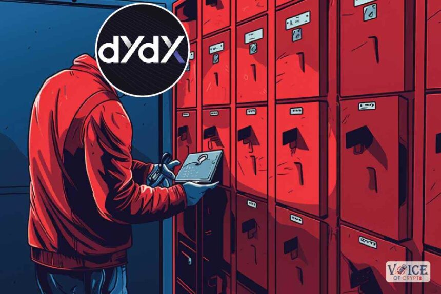 Dydx token unlock voiceofcrypto