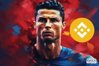 Binance ronaldo voiceofcrypto