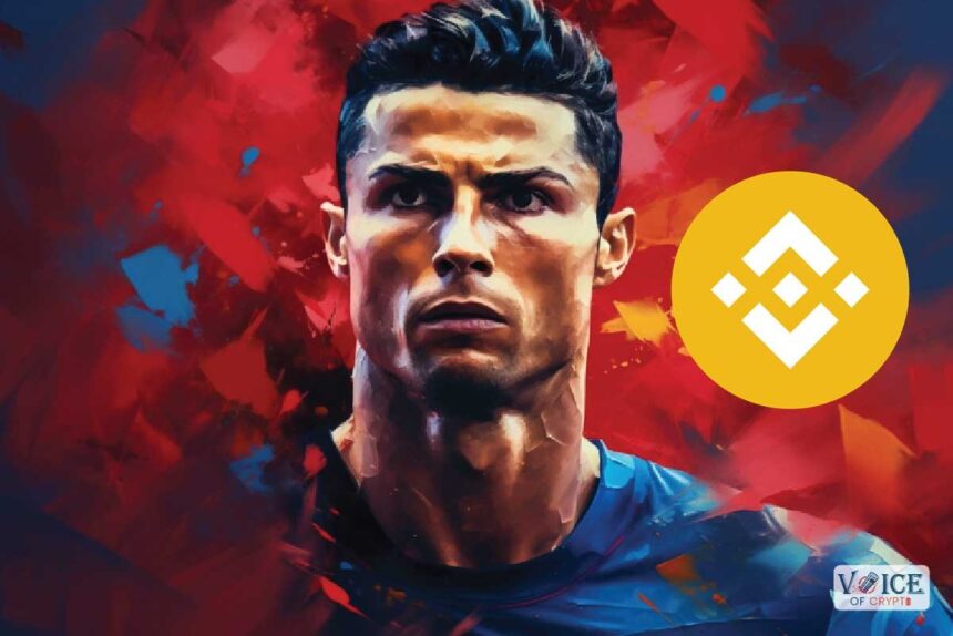 Binance ronaldo voiceofcrypto