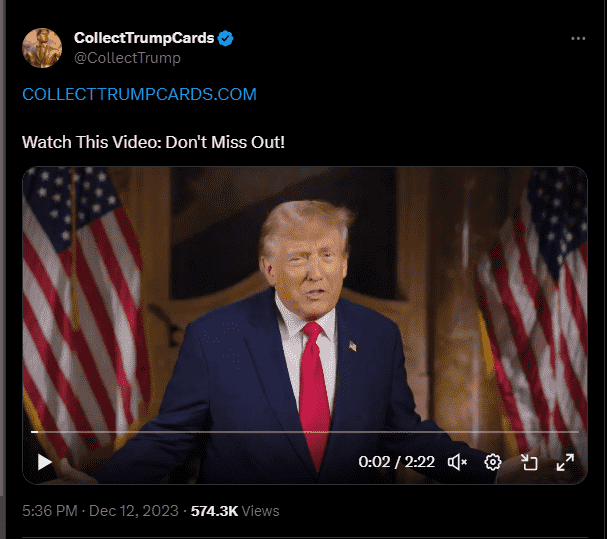 The trump mugshot announcement