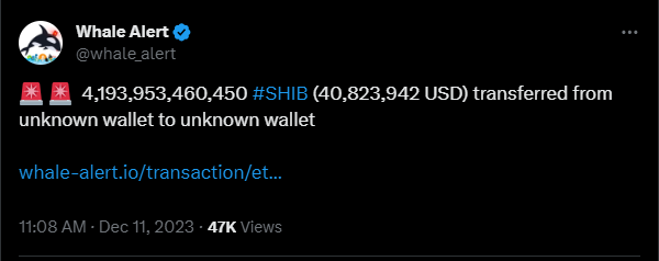 A $40 million transfer