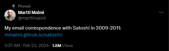 Bitcoin satoshiâ€™s emails