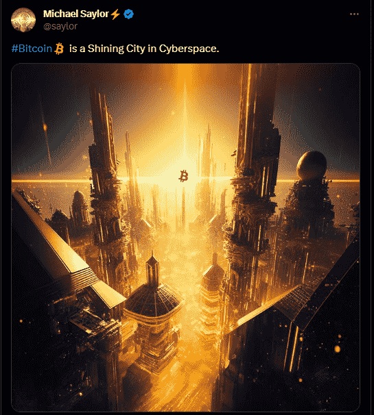 A shining city in cyberspace