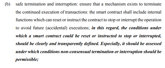 Article 30, clause (b) of data act