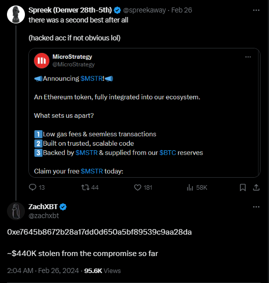 The microstrategy crypto hack