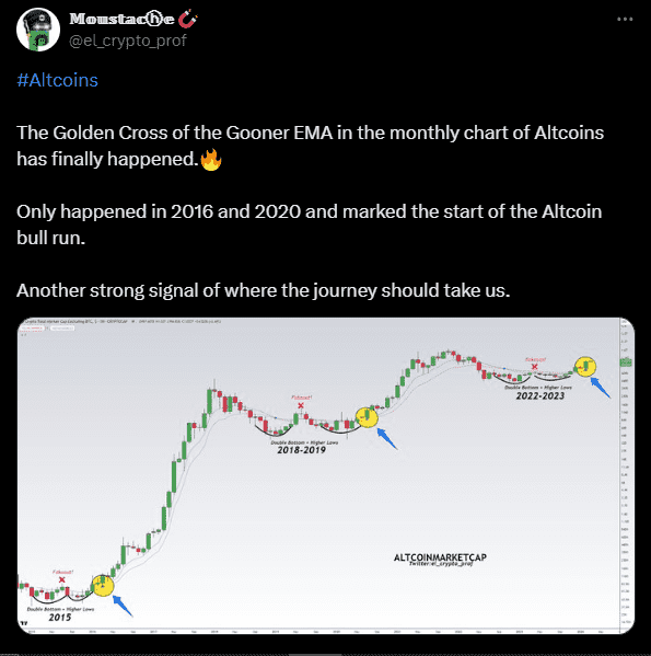 The altcoin season approaches