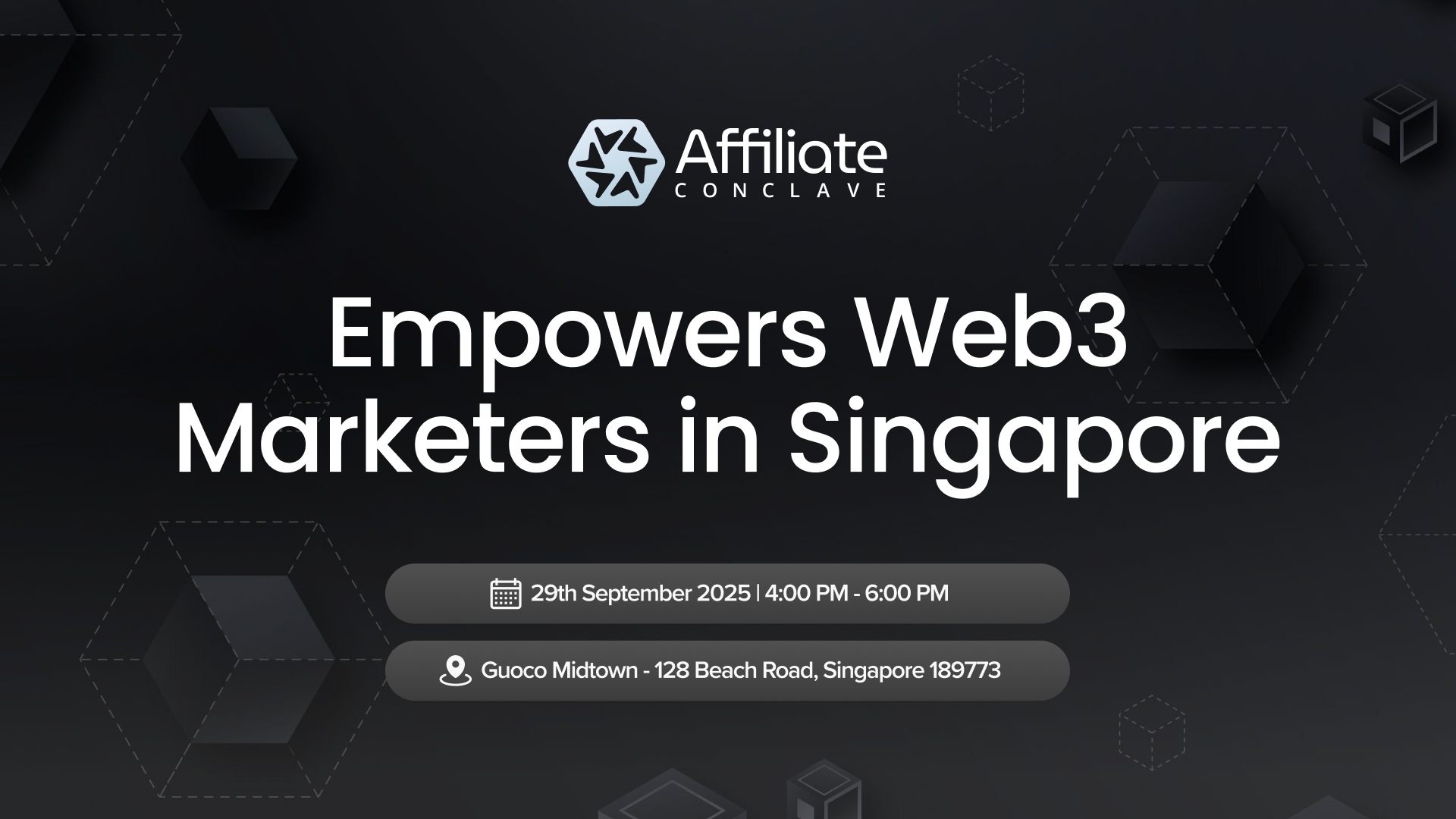 Affiliate conclave 2025: empowers web3 marketers in singapore
