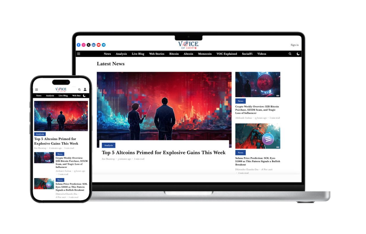Voice of crypto news