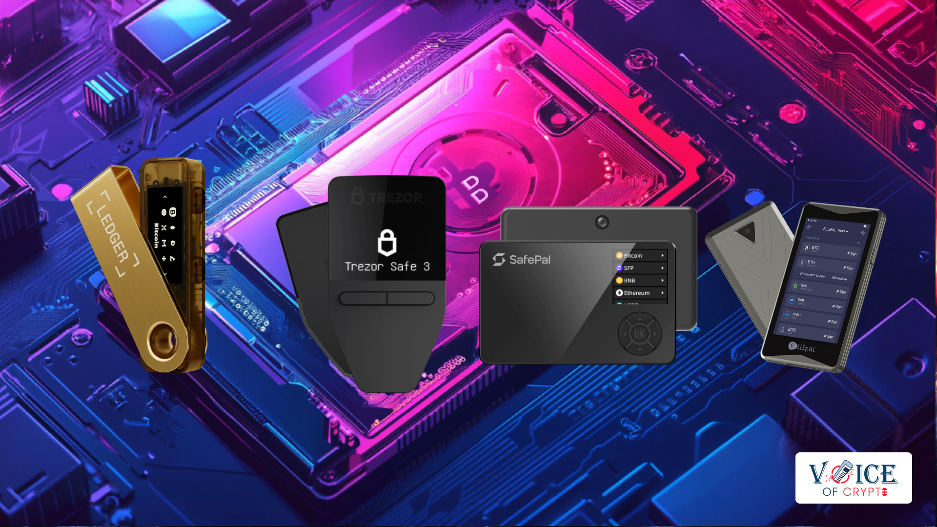 4 most trusted hardware wallets for crypto in 2026 1