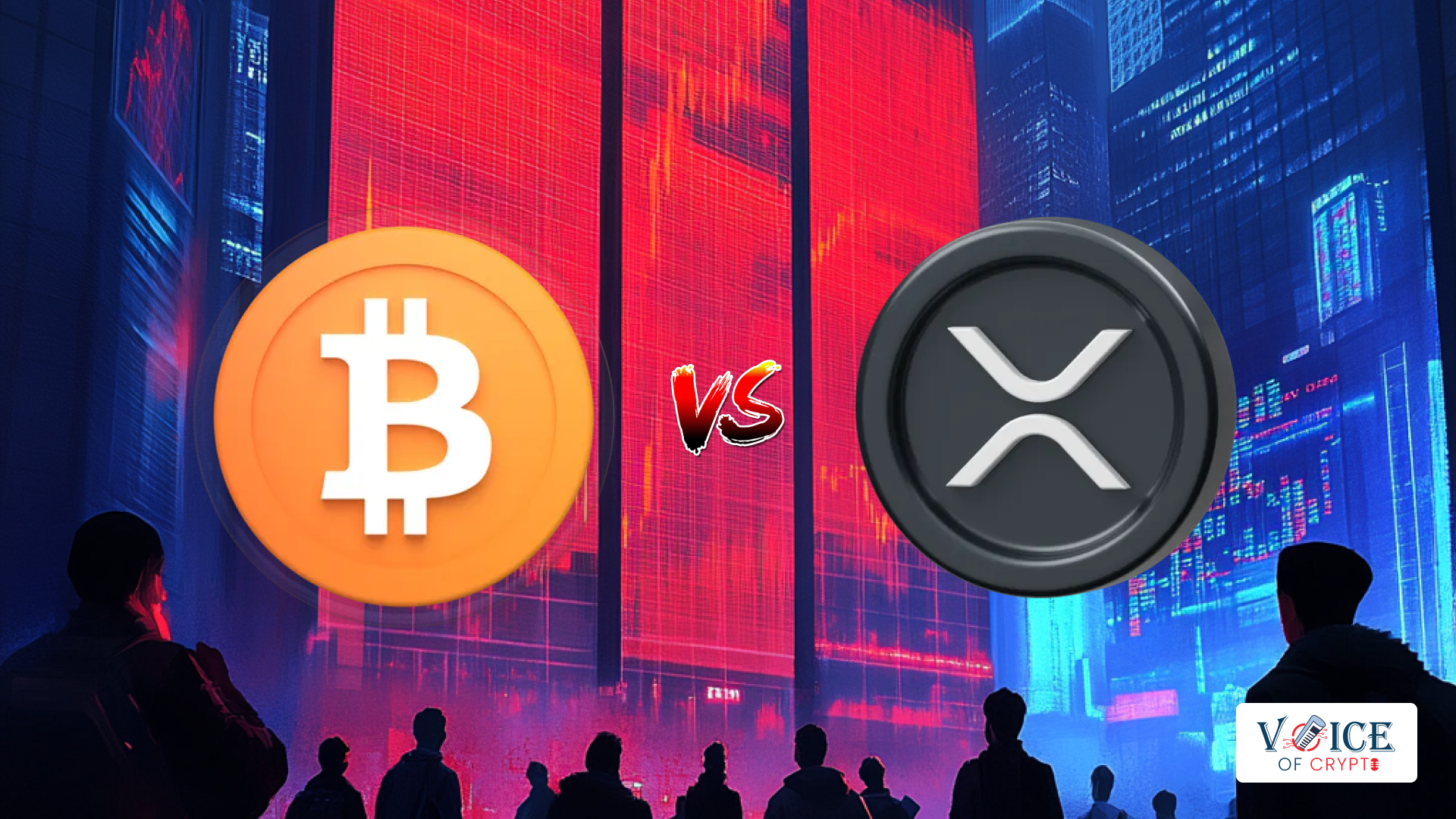 BTC vs XRP 1
