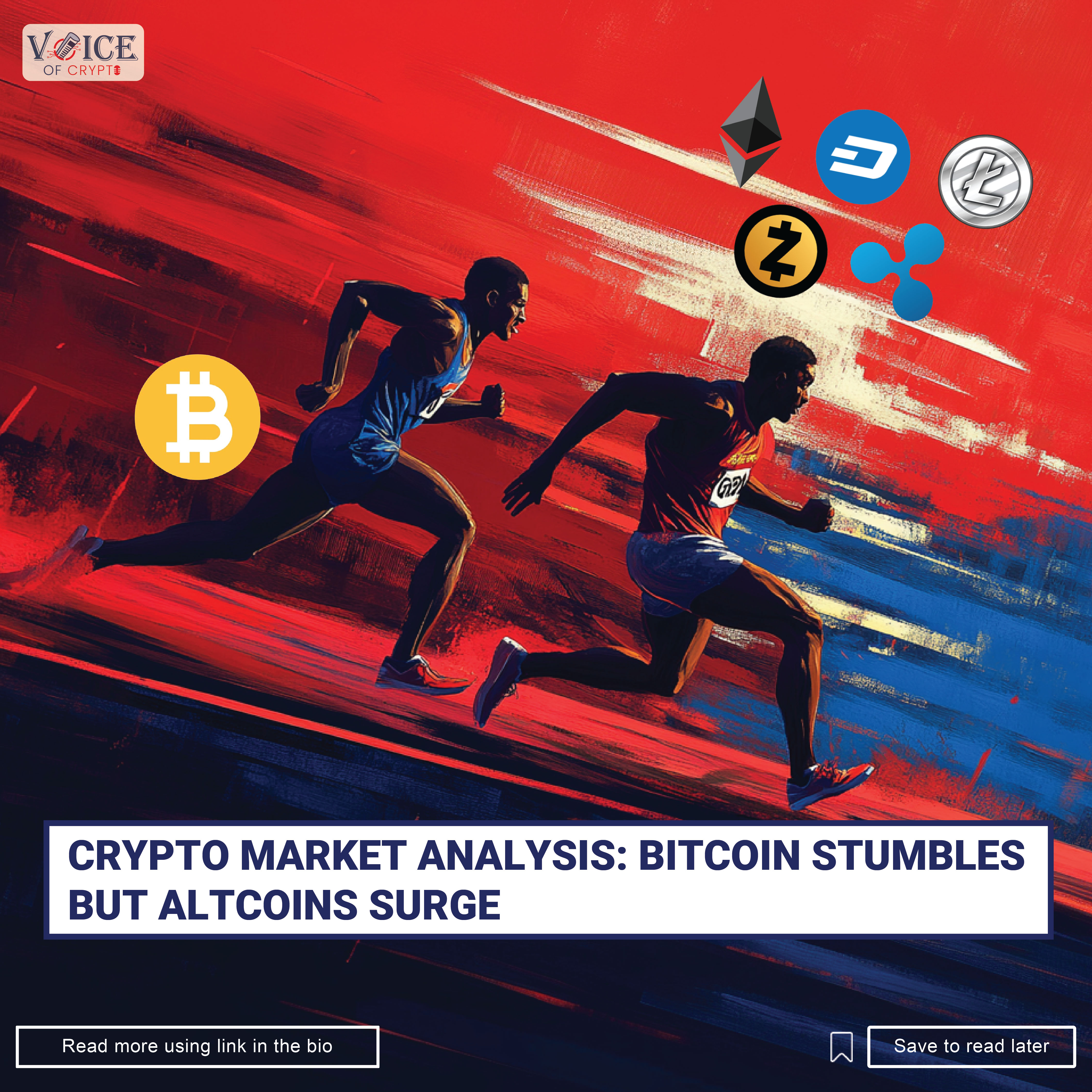 Crypto Market Analysis Bitcoin Stumbles but Altcoins Surge 02 2