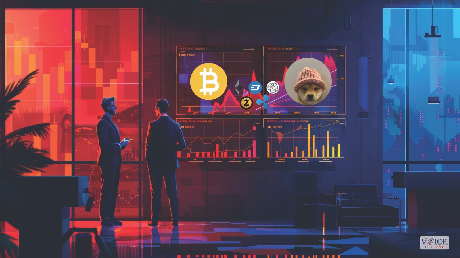 Crypto market tumbles bitcoin eyes retest wif shines amid altcoin bleed 01 1