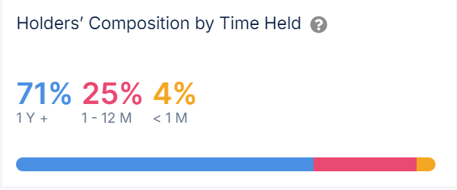 Holder Composition in Bitcoin