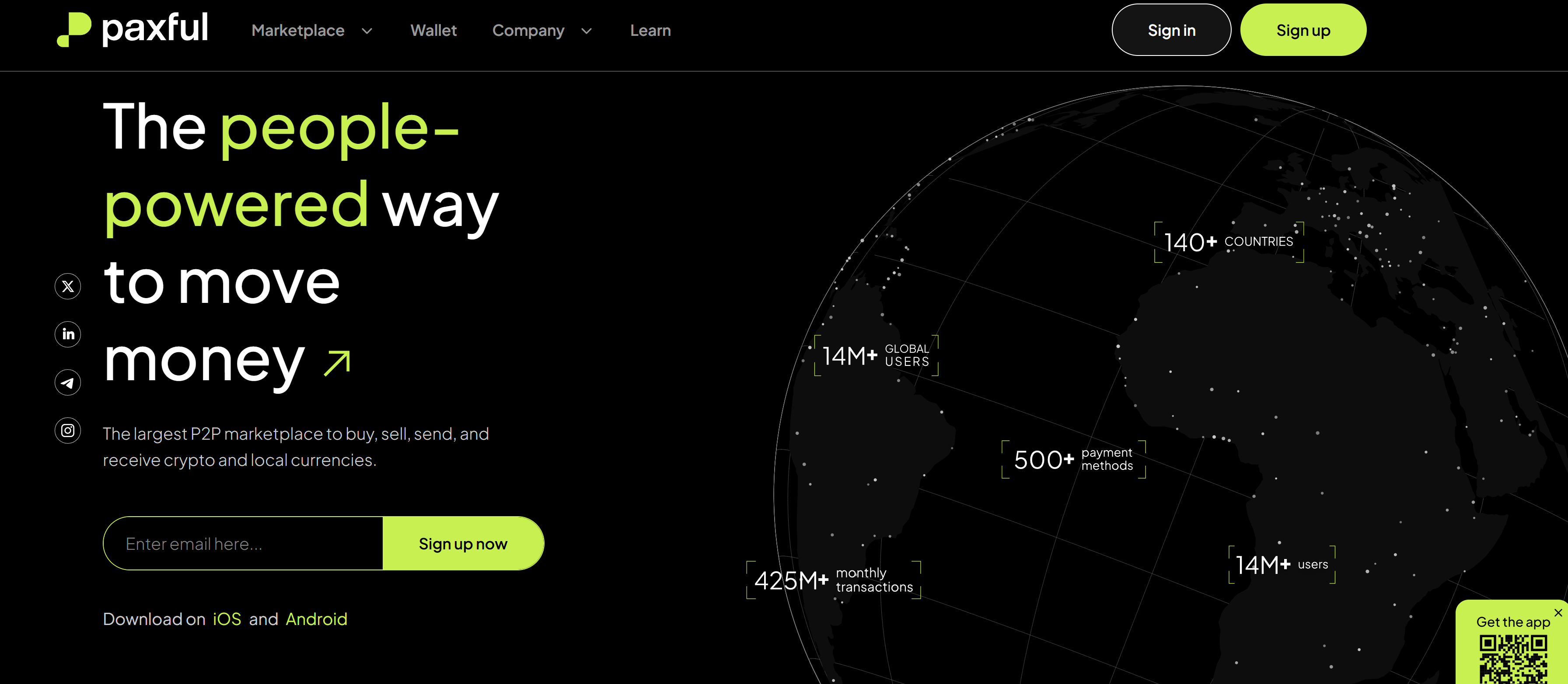 Paxful p2p platform