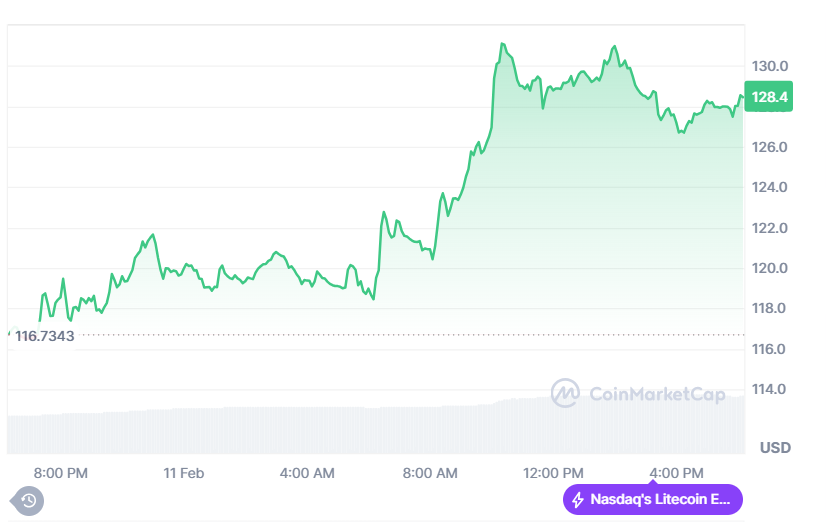 Litecoin rallies 11% on etf news