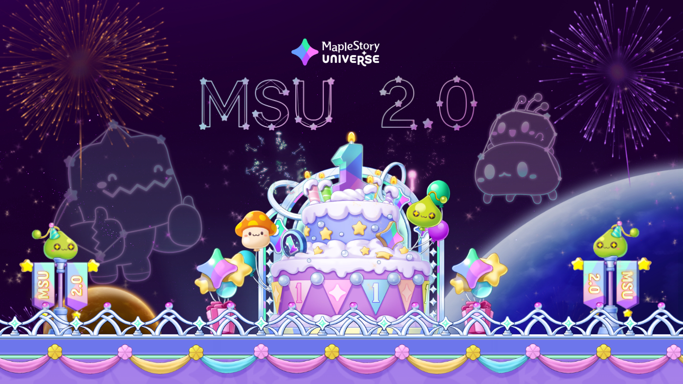 MapleStory Universeはライブオペレーション1周年を迎え、オンチェーントランザクション1億5000万件を突破し、MSU 2.0フェーズへ